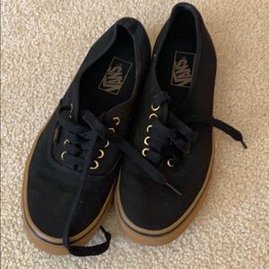 Black size 8 vans